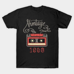 1986 Vintage Mix Tape T-Shirt